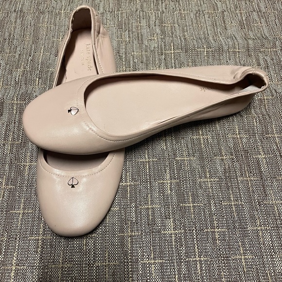 Kate Spade nude/pink flats Sz 8 VGUC - Picture 8 of 10
